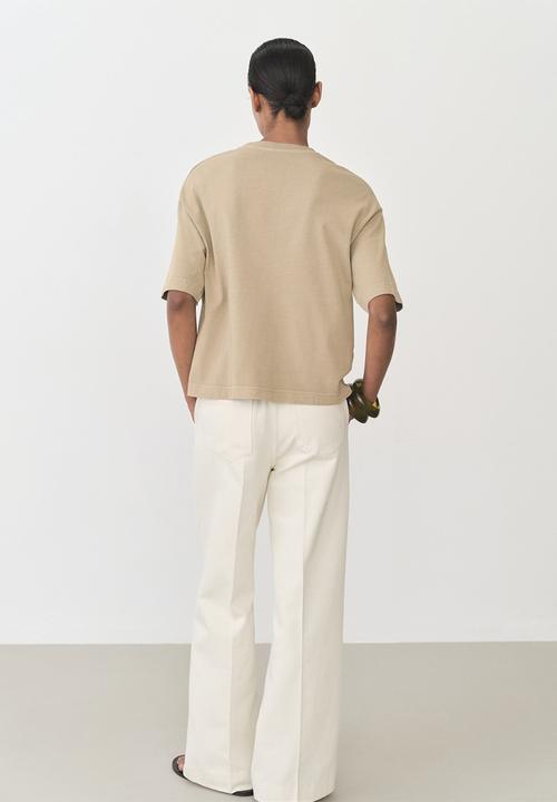 MANGO - T-Shirt Sita - Beige