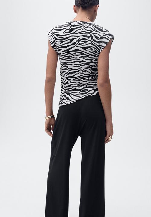 MANGO - T-Shirt Irma - Black
