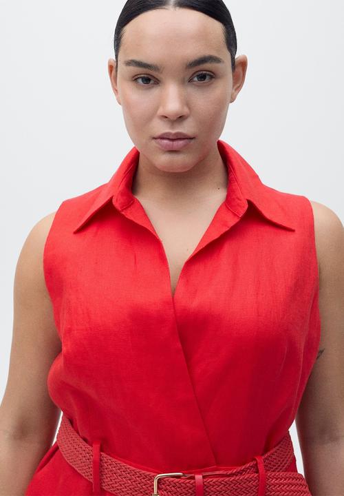 MANGO - Jumpsuit Nana - Red