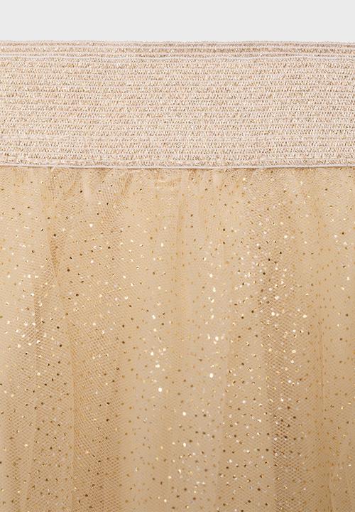 MANGO - Skirt queen - gold