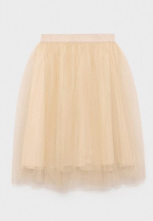 MANGO - Skirt queen - gold
