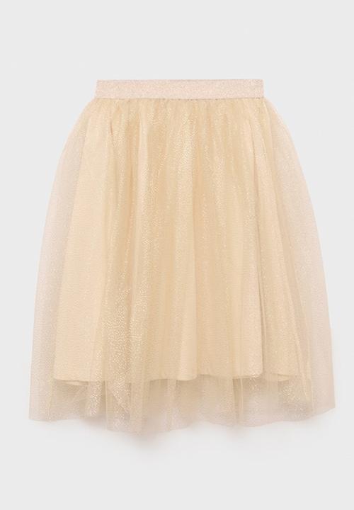 MANGO - Skirt queen - gold