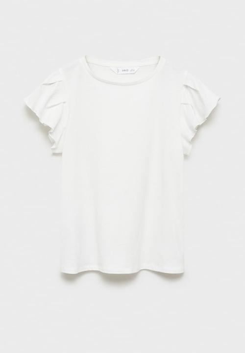 MANGO - T-shirt soft - natural