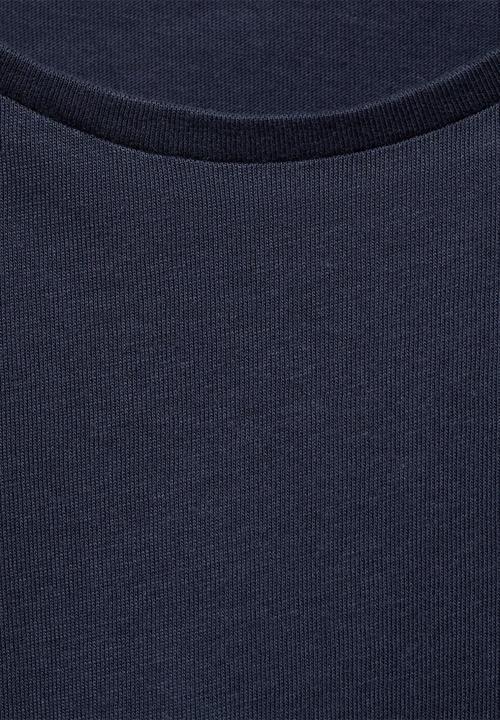 MANGO - T-shirt soft - navy