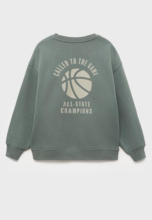 MANGO - Sweatshirt shot - green