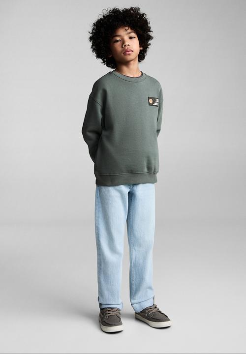 MANGO - Sweatshirt shot - green