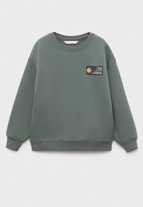 MANGO - Sweatshirt shot - green