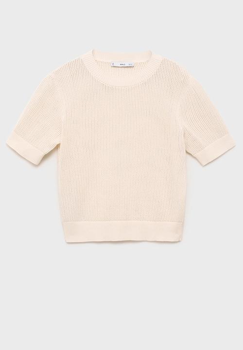MANGO - Sweater Peras - Light Beige