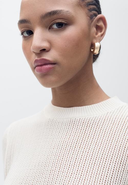 MANGO - Sweater Peras - Light Beige