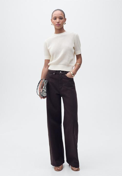 MANGO - Sweater Peras - Light Beige