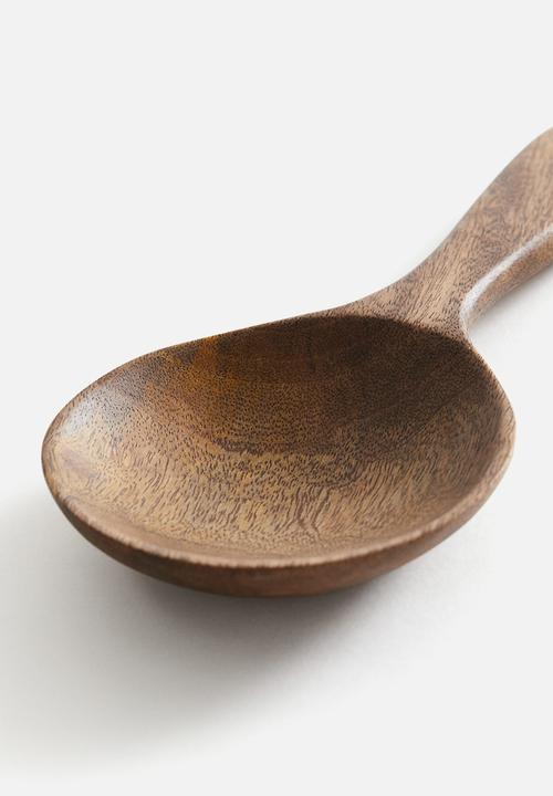 H&M - Mango wood spoon - brown