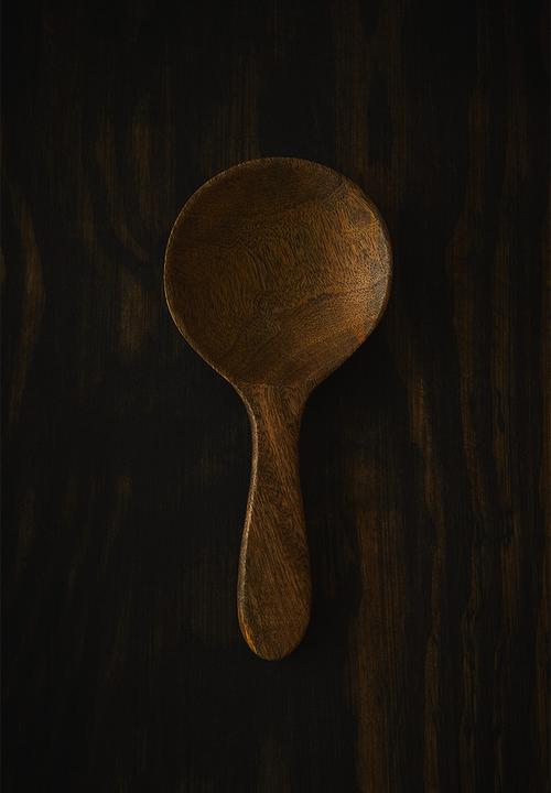 H&M - Mango wood spoon - brown