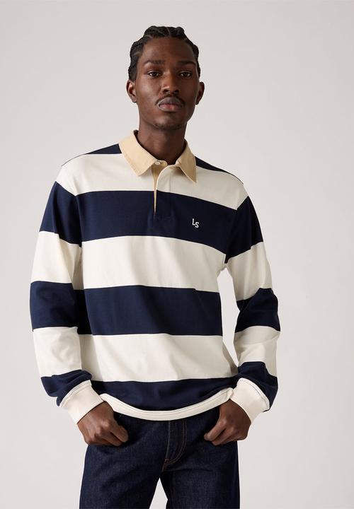 Levi’s® - UNION RUGBY RACKET STRIPE NAVY BLAZER ST