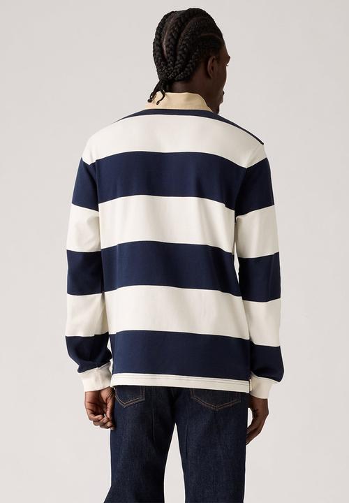 UNION RUGBY RACKET STRIPE NAVY BLAZER ST