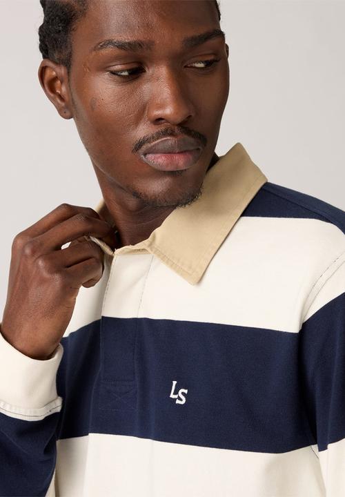 Levi’s® - UNION RUGBY RACKET STRIPE NAVY BLAZER ST