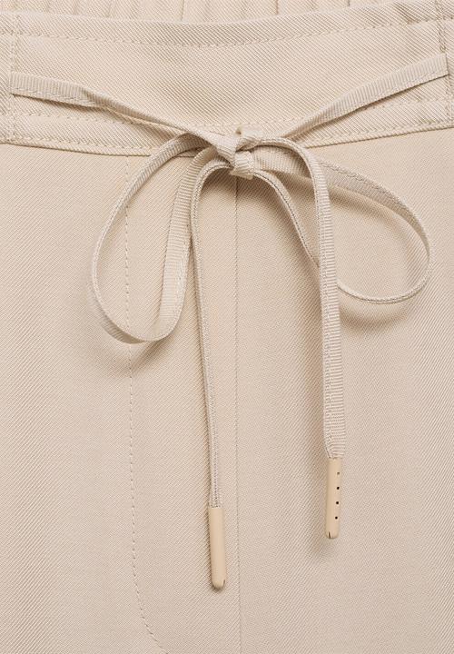 MANGO - Trousers Fluido - Light Beige