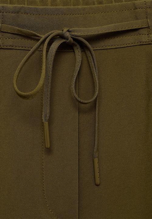 MANGO - Trousers Fluido - Khaki