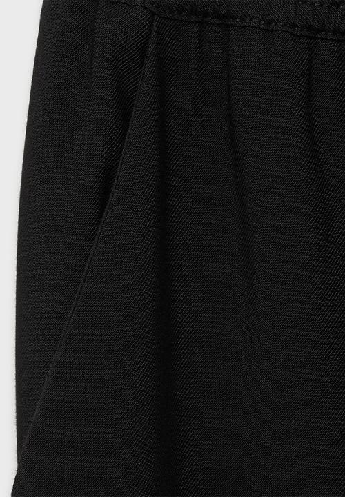 MANGO - Trousers Fluido - Black