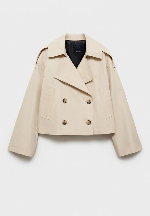 MANGO - Jacket Lipa - Light/Pastel Gray