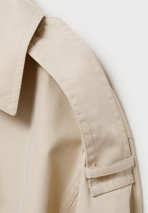 MANGO - Jacket Lipa - Light/Pastel Gray