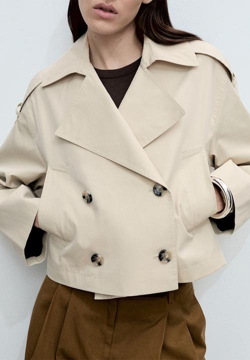 MANGO - Jacket Lipa - Light/Pastel Gray