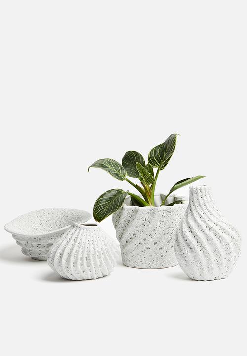 H&M - Stoneware bowl - white