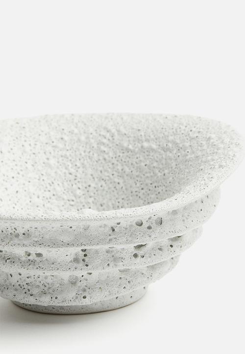 H&M - Stoneware bowl - white