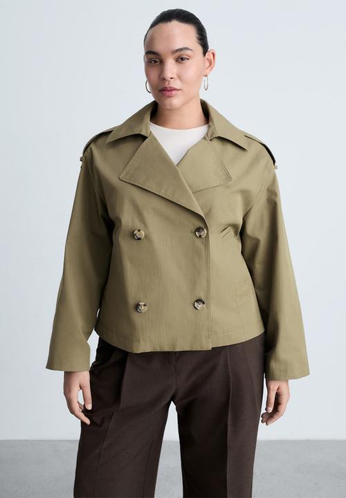 MANGO - Jacket Lipa - Khaki