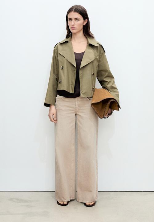 MANGO - Jacket Lipa - Khaki