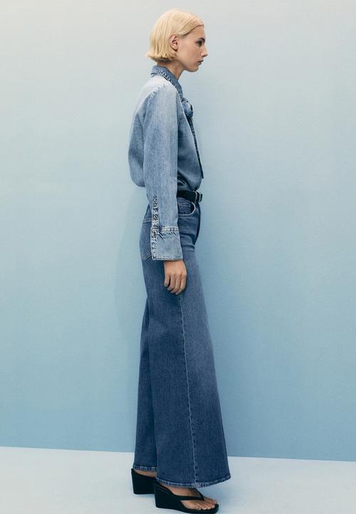 MANGO - Jeans Elise - Open Blue