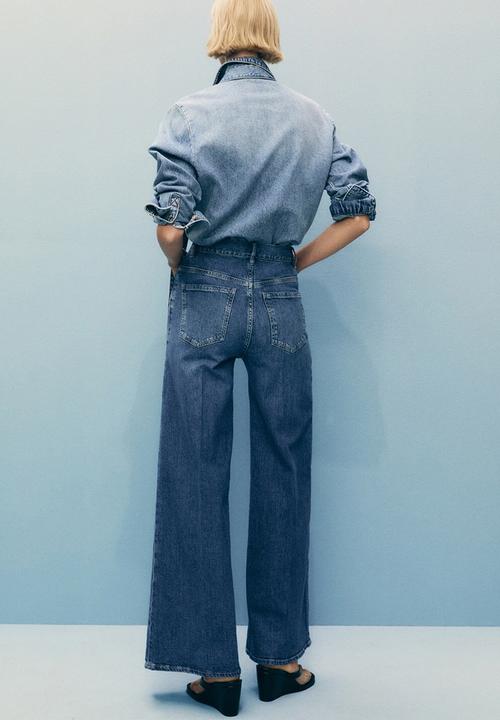 MANGO - Jeans Elise - Open Blue