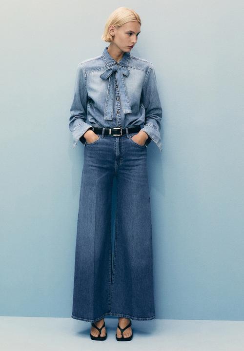 MANGO - Jeans Elise - Open Blue
