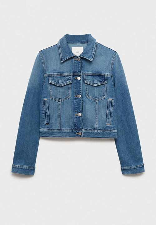 MANGO - Jacket Newvicky - Open Blue