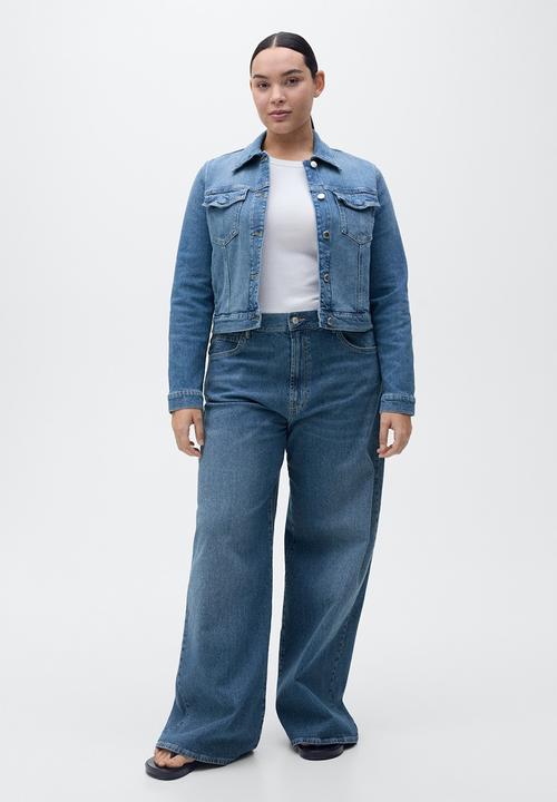 MANGO - Jacket Newvicky - Open Blue