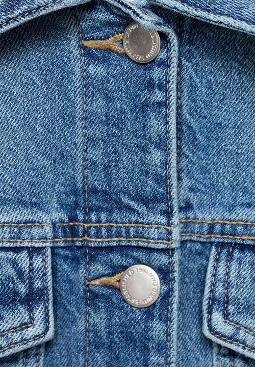 MANGO - Jacket Newvicky - Open Blue