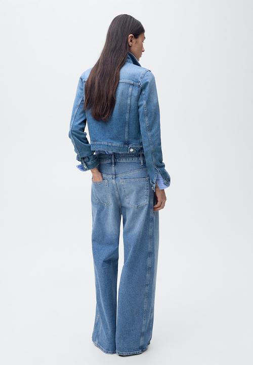 MANGO - Jacket Newvicky - Open Blue