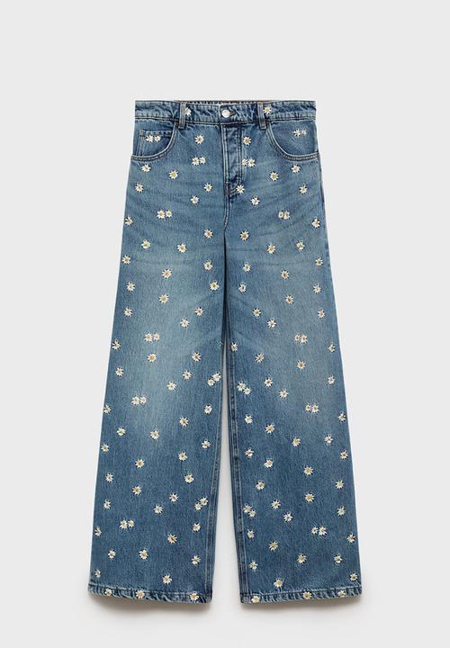 MANGO - Jeans Massy -  Open Blue