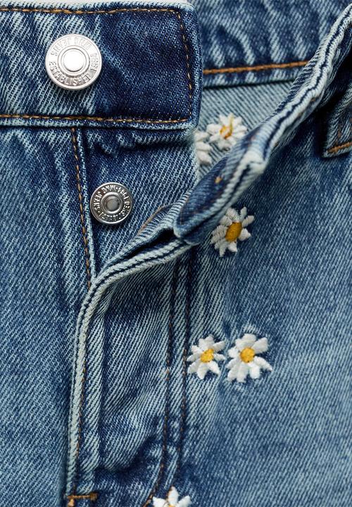 MANGO - Jeans Massy -  Open Blue