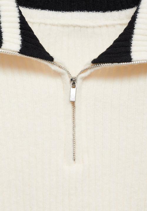 MANGO - Sweater Taldepor - White