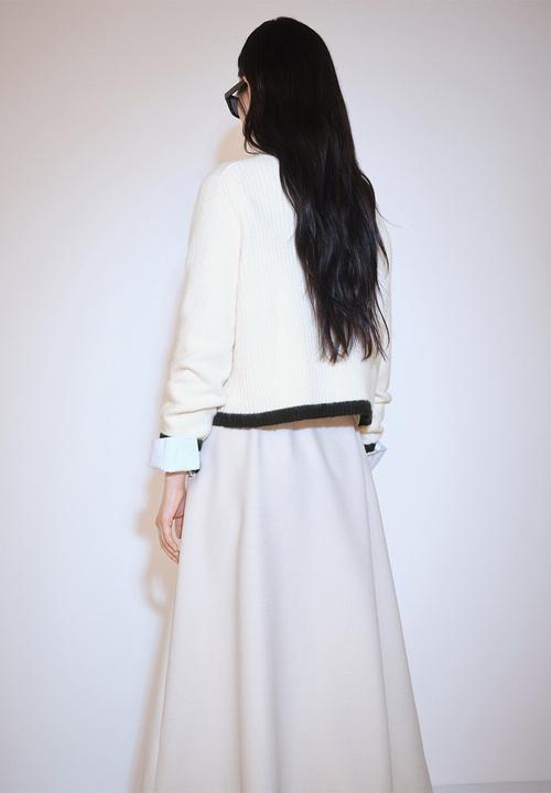 MANGO - Sweater Taldepor - White