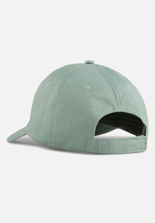 PUMA - Ess Puma Cat Baseball Cap - Green Moon
