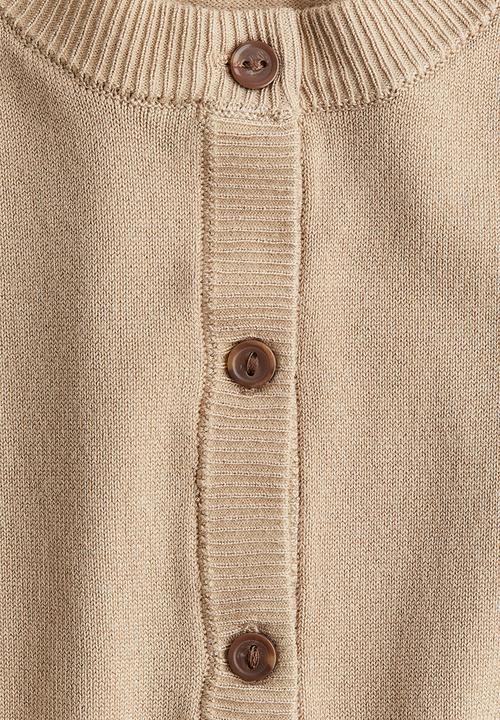 H&M - Short-sleeved cardigan - beige