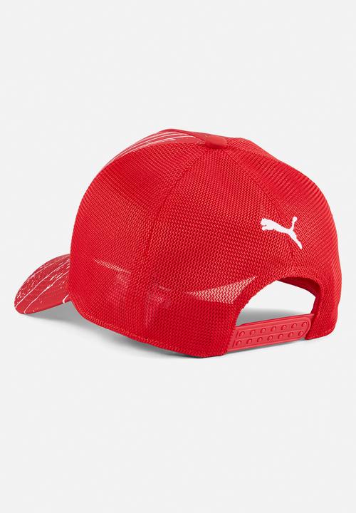 PUMA - Ferrari Race Color S Trucker Cap - Rosso Corsa