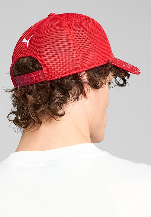 PUMA - Ferrari Race Color S Trucker Cap - Rosso Corsa