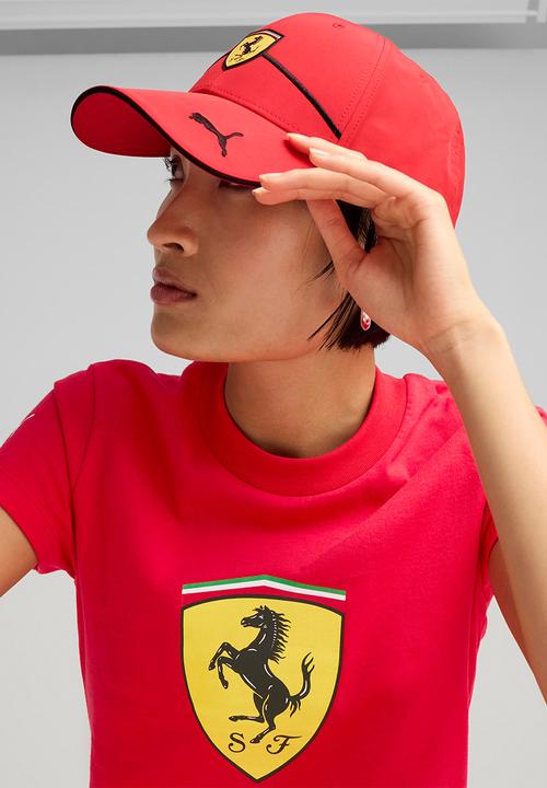 PUMA - Ferrari Race Baseball Cap - Rosso Corsa