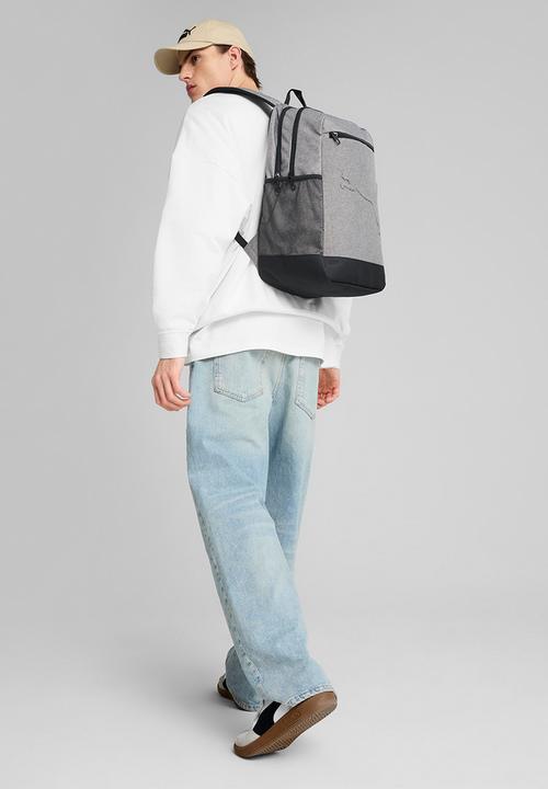 PUMA - Puma Buzz Heather Backpack - Medium Gray Heather