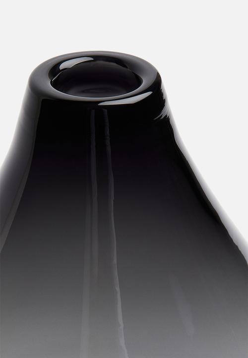 H&M - Teardrop vase - dark grey