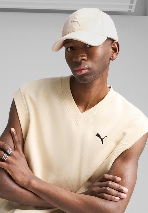 PUMA - Premuim ESS pique baseball cap - cream