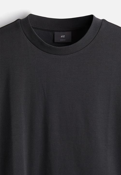 H&M - Loose fit t-shirt - dark grey