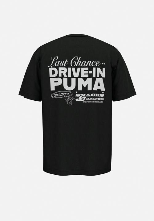 PUMA - GRAPHICS PUMA Drive-In Relaxed Tee - PUMA Black
